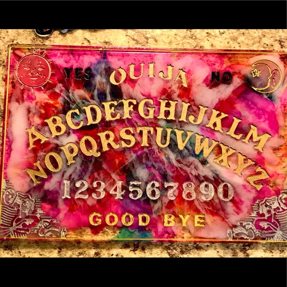 Handmade Ouiji Board and Planchette